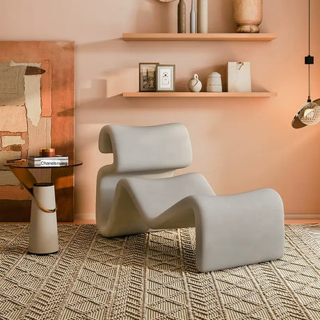 GANGETIC AGE Elowen Comfortable Minimalist Reclining Chair from GANGETIC AGE