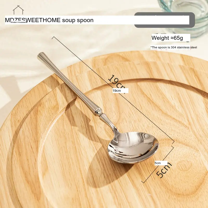 MH Isadora Elegant Stainless Steel Tableware Set from MH