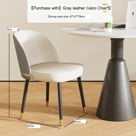 XIMIKA Santiago Elegant Casual Round Table Set from XIMIKA