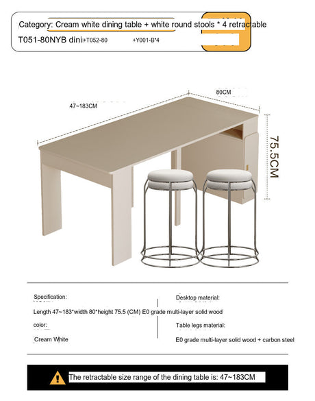 Holly Extendable Dining Table from MODENG