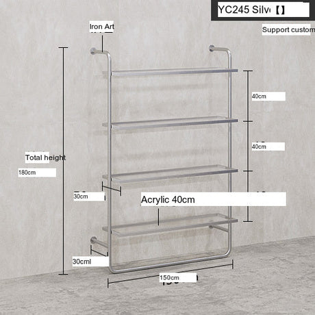 SM Vivian Stainless Steel Shoes and Clothing Stand from SM