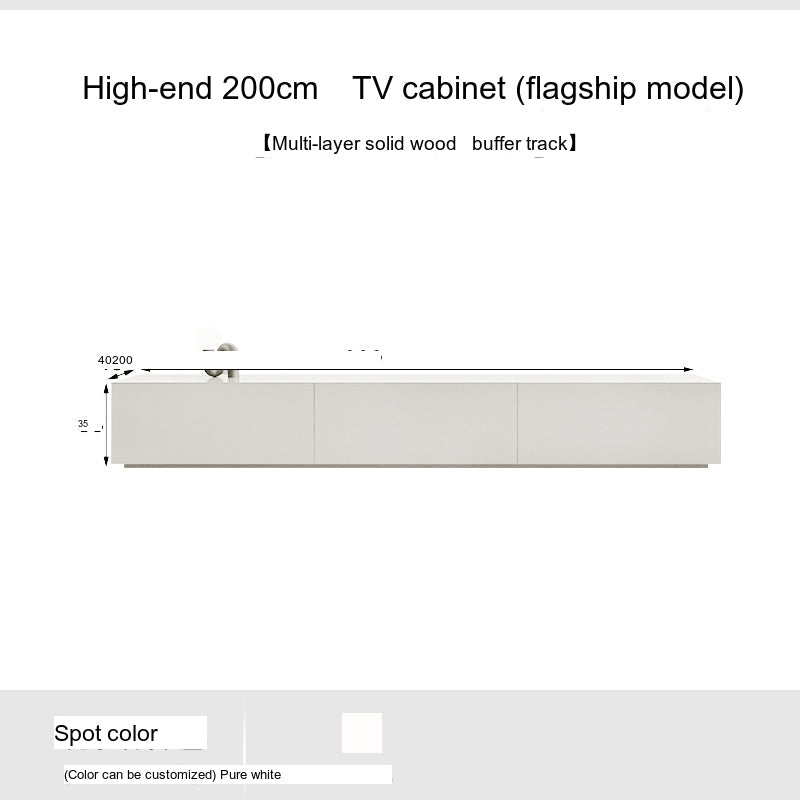 KOCU HOME Santiago Elegant Custom Solid Wood TV Cabinet from KOCU HOME