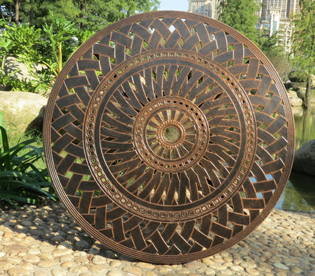 MOJIA Osiris Wrought Iron Outdoor Coffee Table for Timeless Charm from MOJIA
