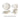 MOSE White Circle Dinner Plate Set from MOSE