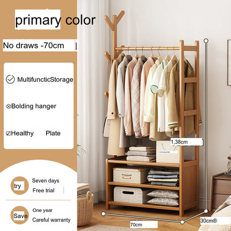 EASYREST Tamsin Elegant Natural Wood Storage Hanger from EASYREST