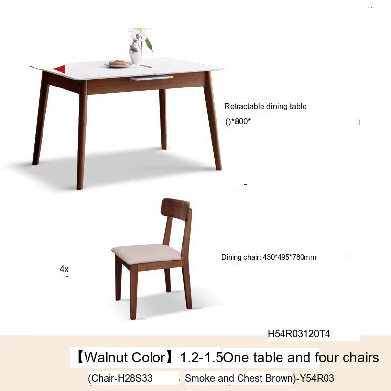 GENJI Hiroshi Solid Wood Folding Dining Table from GENJI