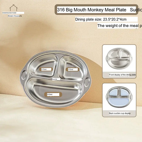 MH Isabella Eco-Friendly Durable Childrens Dinner Plate from MH