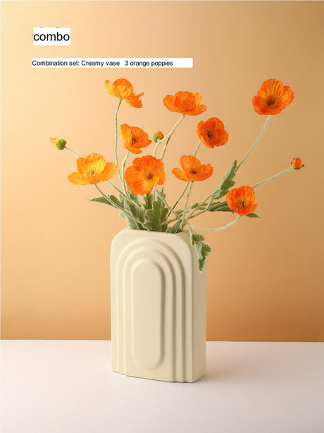 LIVETAI Isolde Elegant Nordic Art Ceramics Flower Relief Pack from LIVETAI