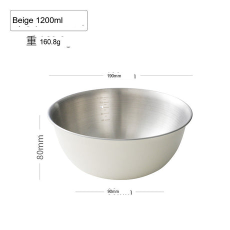 SUCO Akihiko Elegant Stainless Steel Salad Bowl from SUCO