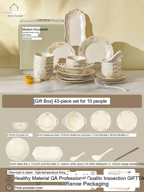 MH Elowen Elegant Dinnerware Gift Set from MH