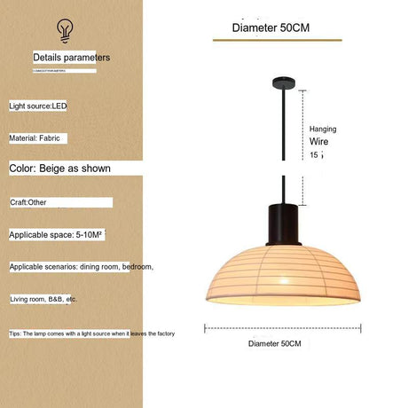 ZHONGSHAN Japanese Wabi-Sabi Chandelier for Restaurant from ZHONGSHAN