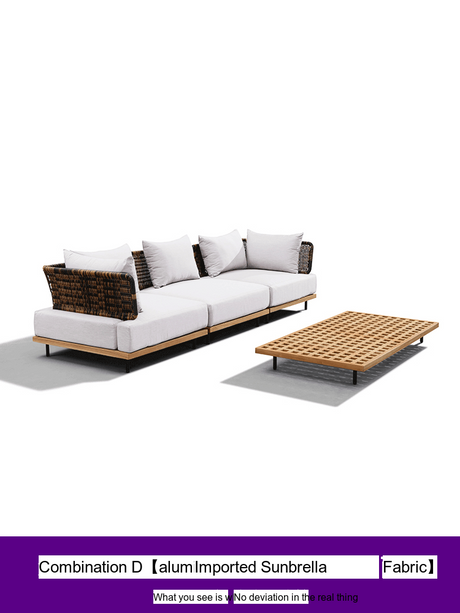 ZIYE Celestine Cozy Scandinavian Natural Sofa from ZIYE