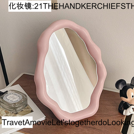 MI XIAOXIAO Amaya Elegant Compact Mirror - Standable Desktop Makeup Type from MI XIAOXIAO