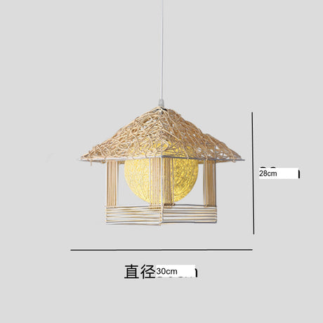 BOJI Kintaro Elegant Bamboo Chandeliers from BOJI