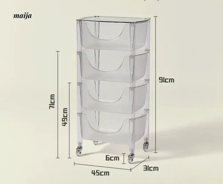 LAZYSPACE Ivy Acrylic Storage System from LAZYSPACE