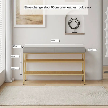 XIMIKA Aveline Stylish Integrated Entryway Shoe Rack from XIMIKA
