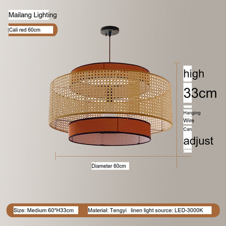 MAILANG Haruki Elegant Vintage Design Ceiling Lamp from MAILANG
