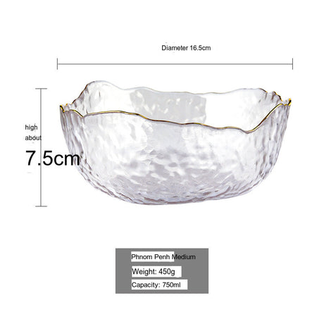 TIANRUN Mariposa Chic Modern Living Room Coffee Table Fruit Bowl from TIANRUN
