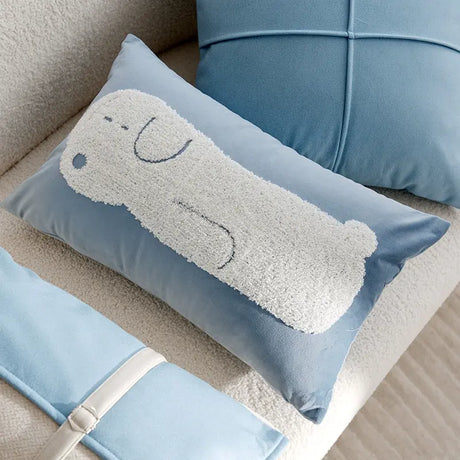 YOULI Astrid Cozy Plush Flowered Pillow Case from YOULI