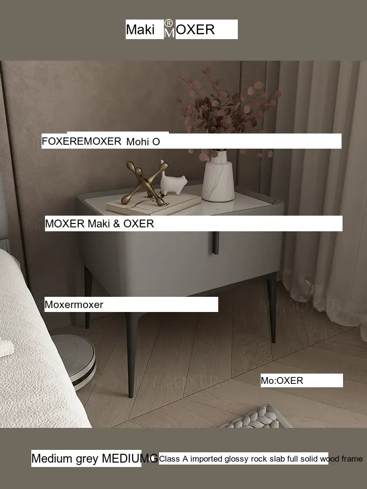 MOXER Lira Modern Simple Nightstand Table from MOXER