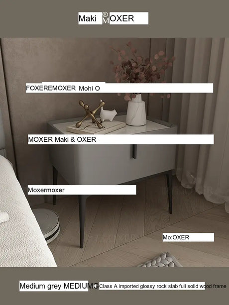 MOXER Lira Modern Simple Nightstand Table from MOXER