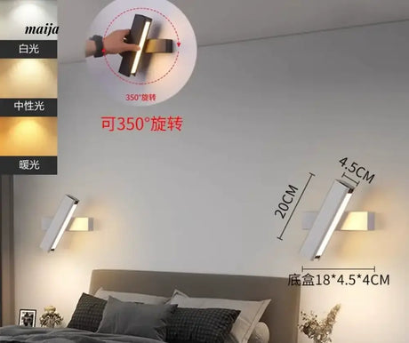 GVG Adjustable Bedroom Wall Sconce from GVG