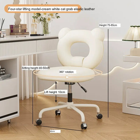XIMIKA Carlotta Ergonomic Turquoise Desk Chair from XIMIKA