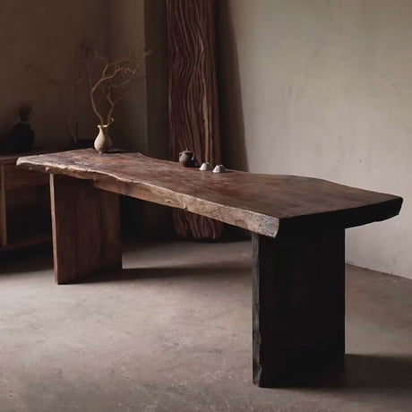 JINYI Kurogane Elegant Natural Finish Dining Table from JINYI