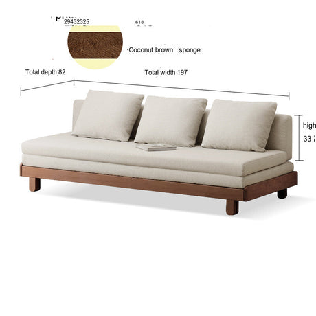 GENJI Kairo Minimalist Natural Wood Sofa Folding Tatami from GENJI