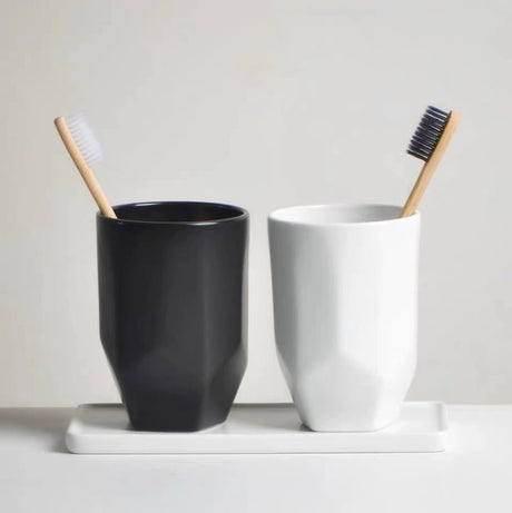 TIANRUN Marisol Elegant Ceramic Mouthwash Glass from TIANRUN