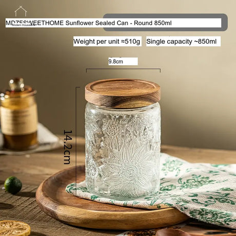 MH Zephyra Elegant Airtight Storage Jar from MH