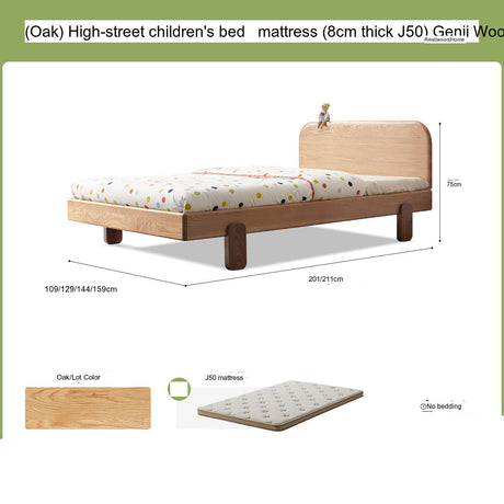 GENJI Akira Sleek Scandinavian Minimalist Crib from GENJI