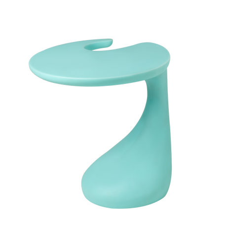NIYE Anemone Multicolor Minimalist Side Table from NIYE