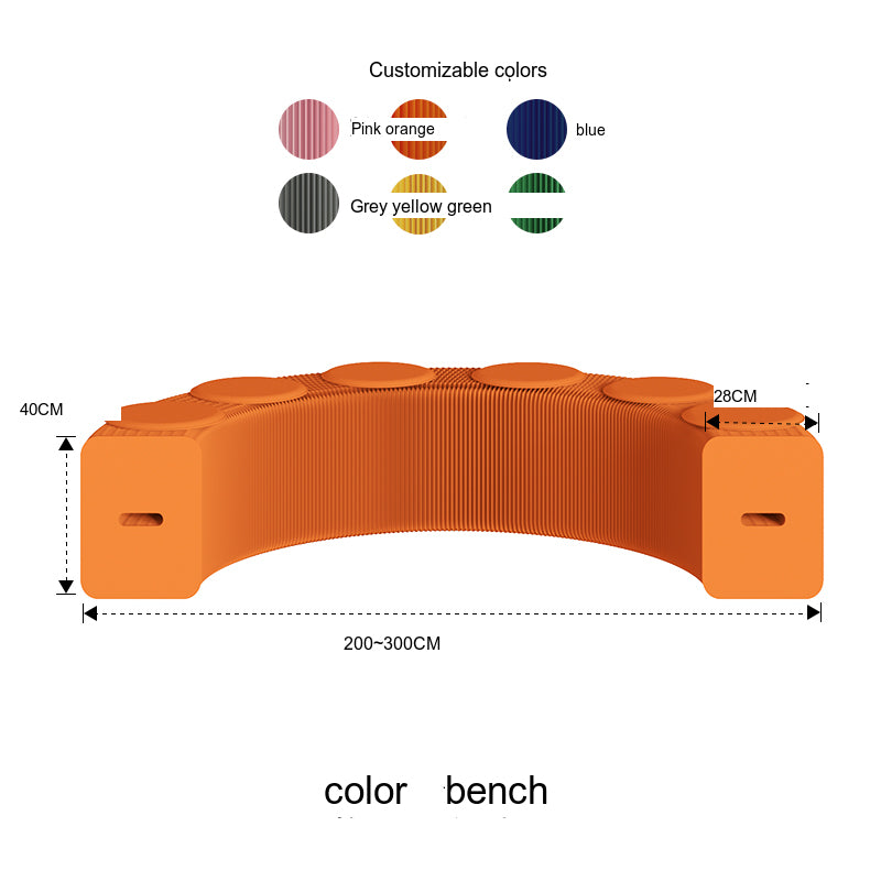 SHIBA Ichiro Stylish Telescopic Folding Bench from SHIBA