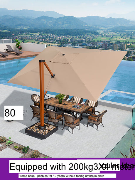 ZIYE Shinjuku Elegant Solar-Powered Street Umbrella Villa from ZIYE