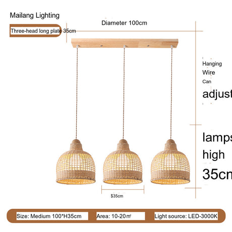 MAILANG Haruki Elegant Retro Light Strip - Ceiling Lamp from MAILANG