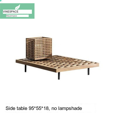 RATTAN SPACE Elowen Scandinavian Natural Wood Coffee Table from RATTAN SPACE