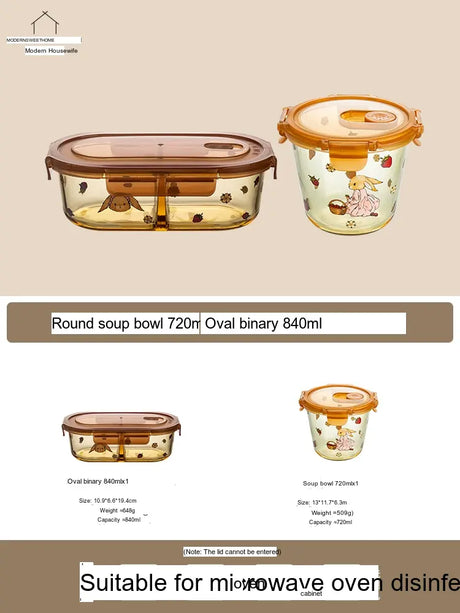 MH Isadora Elegant Glass Soup Bowl Set from MH