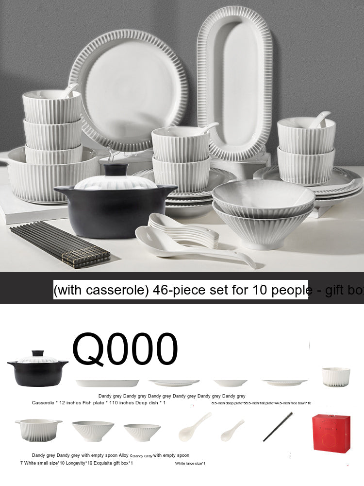 MOSE Light Luxury Tableware Set from MOSE