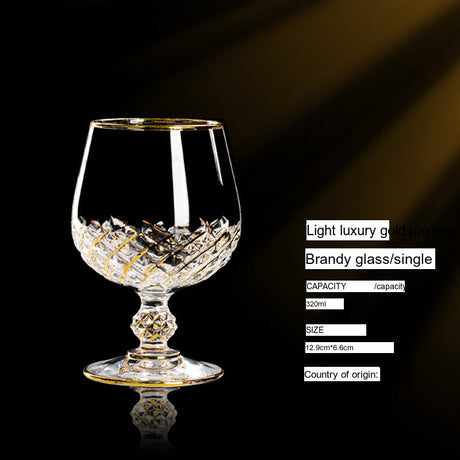 Spar Diamond Wine Glasses from JINSHAN