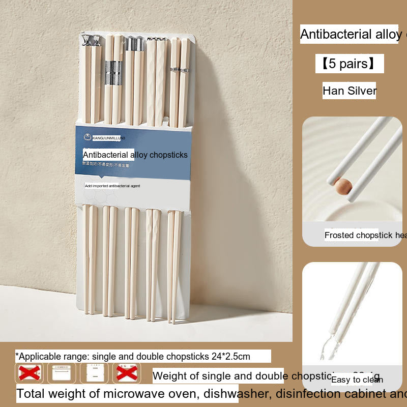 MOSE Antibacterial Metal Chopsticks Set from MOSE