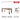 QUANMU Elowen Retro Simple Luxury Dining Table from QUANMU