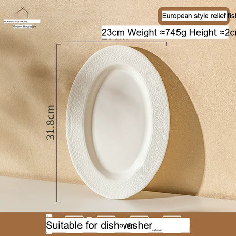 MH Calista Elegant Chic Ceramic Tableware Set from MH