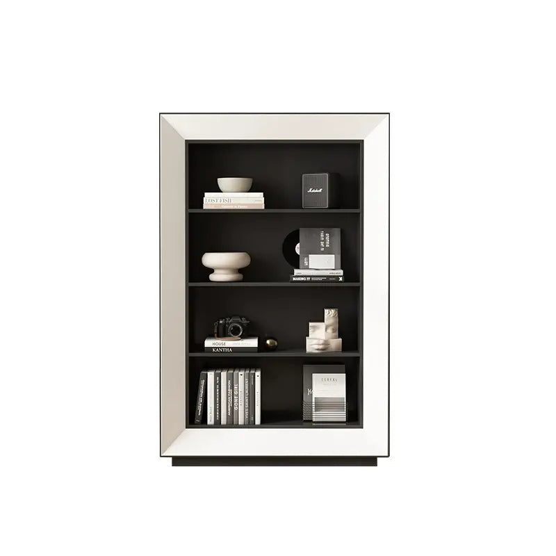 LINYUE Isla French Cream Style Fireplace Bookshelf from LINYUE