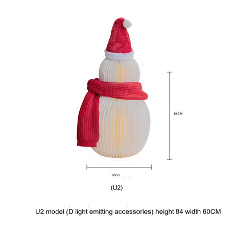SHIBA Isolde Festive Nordic Outdoor Snowman Decoration from SHIBA