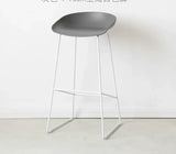 LAIMO Beatrix Sleek Modern Tall Bar Stool from LAIMO