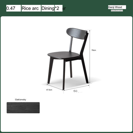 GENJI Hyun-Soo Scandinavian Natural Wood Highchair from GENJI