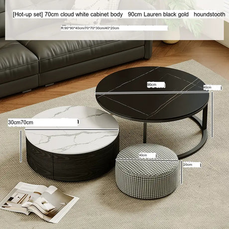 XIMIKA Elysia Elegant Minimalist Coffee Table from XIMIKA