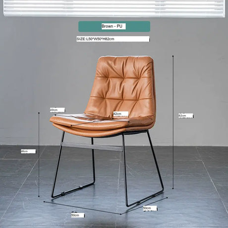 ABOUT WHITE Minato Elegant Retro Dining Chair from ABOUT WHITE