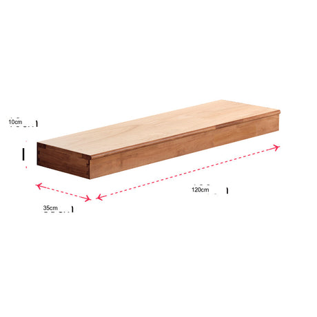BAIYA SHUNAN Akira Elegant Natural Wood Storage Bookshelf from BAIYA SHUNAN